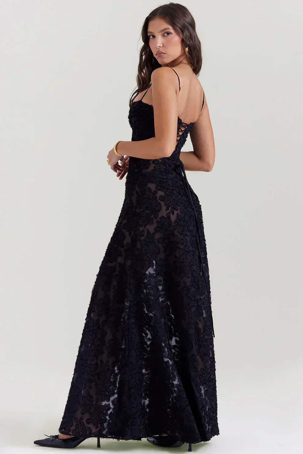 "Flower" Maxikleid