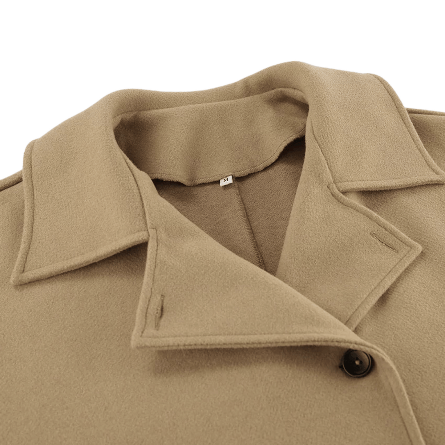Camel Oversized Wool Coat