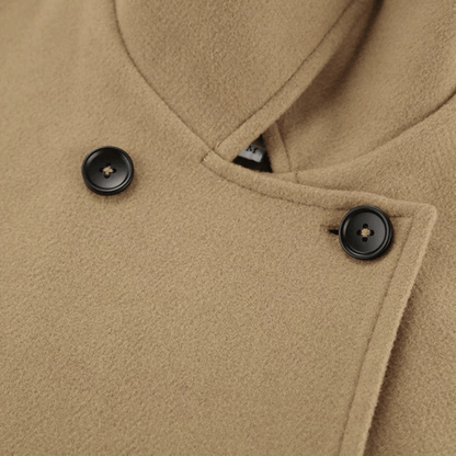 Camel Oversized Wool Coat