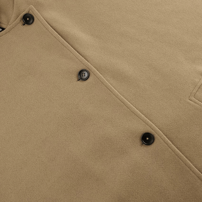 Camel Oversized Wool Coat