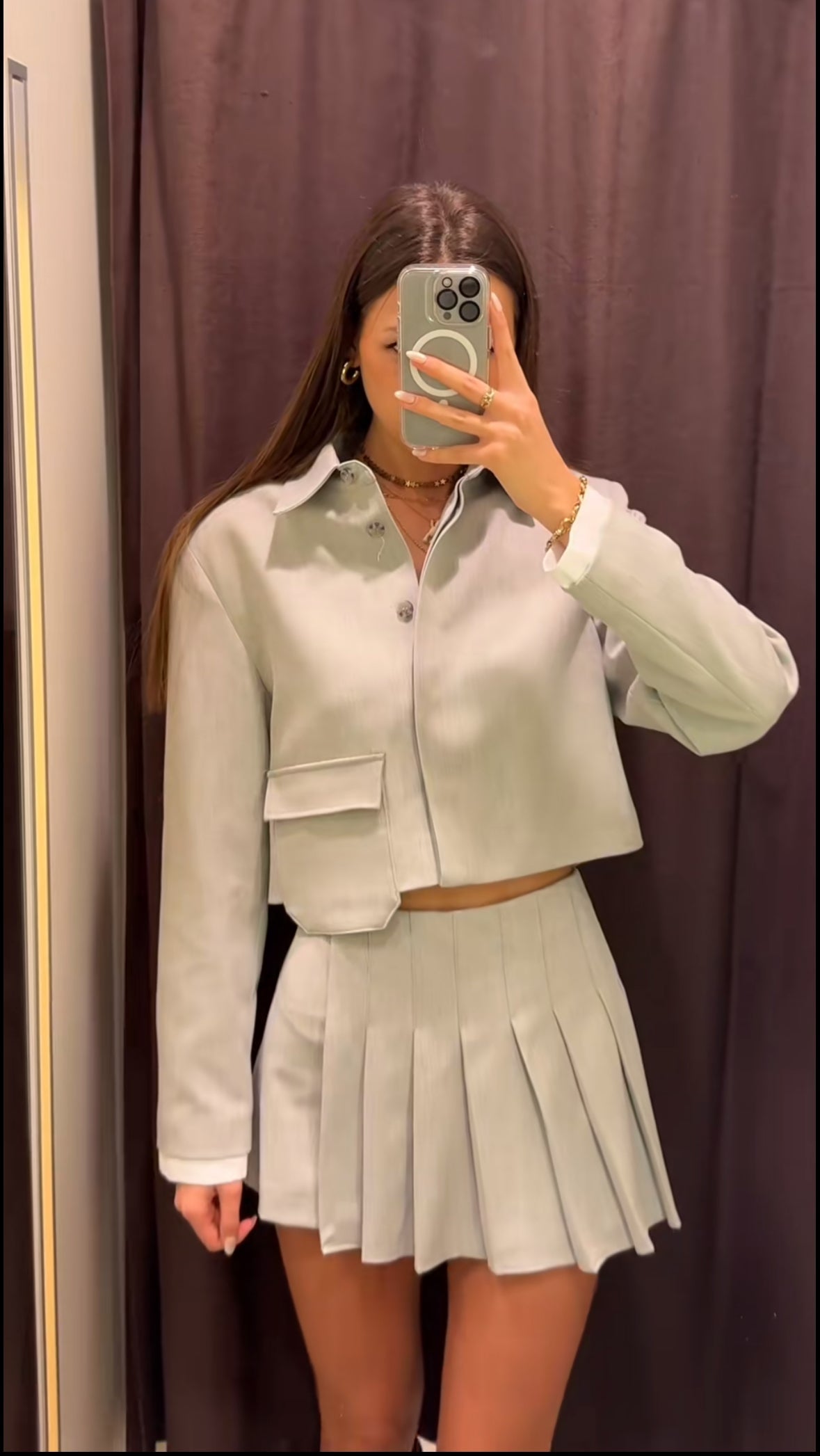 Sage Blazer Set