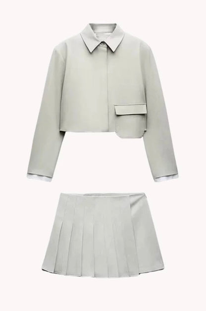 Sage Blazer Set