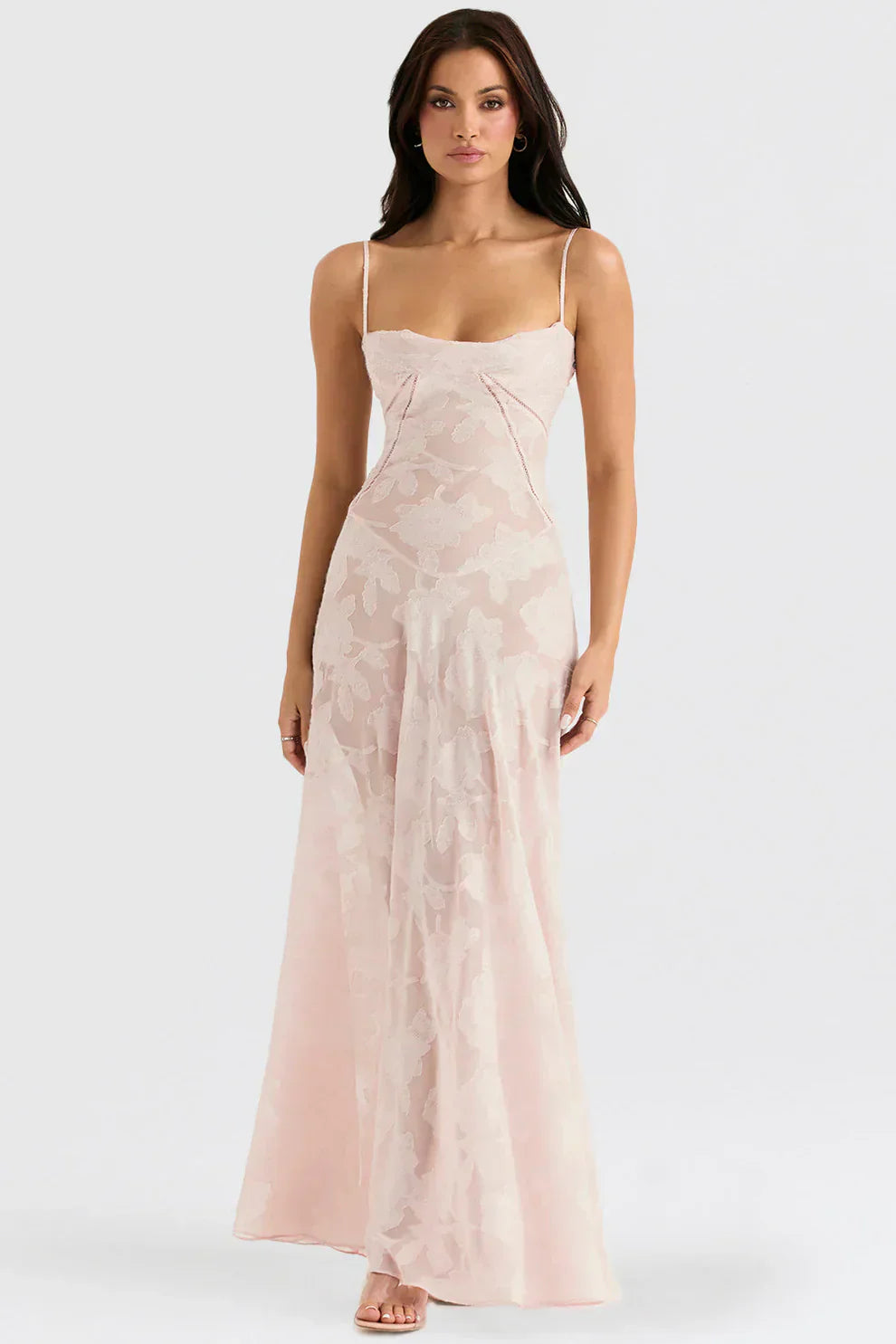 "Flower" Maxikleid