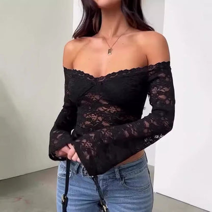 Bella Lace Off-Shoulder Top