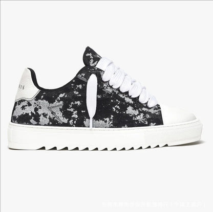 Luxe Camo Platform Sneaker