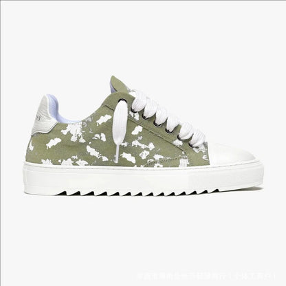 Luxe Camo Platform Sneaker