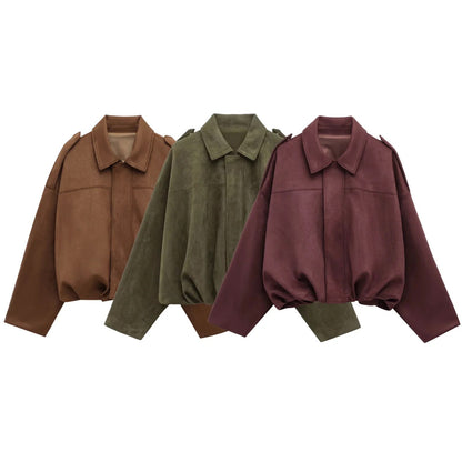 "Suede" Jacke
