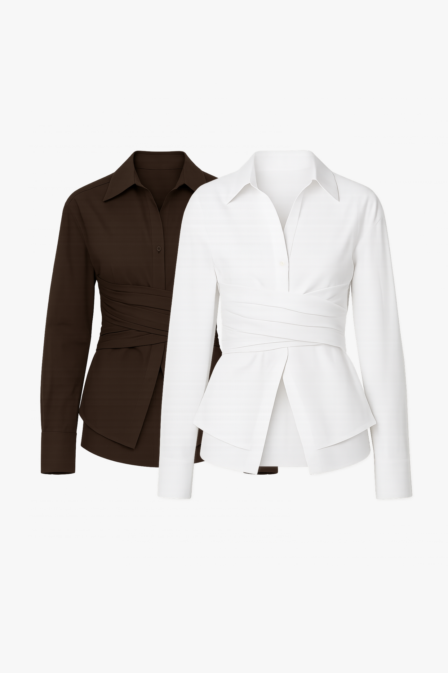 Wrap Waist Blouse