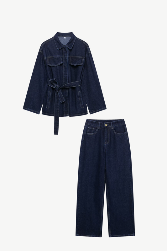 Dark Denim Co-ord Set