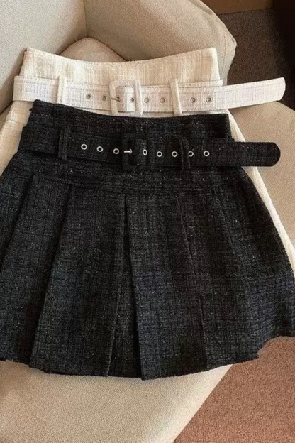 Soft Power – Pleated Mini Skirt