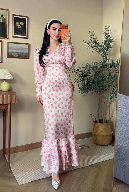 Rosée Floral Maxi Dress