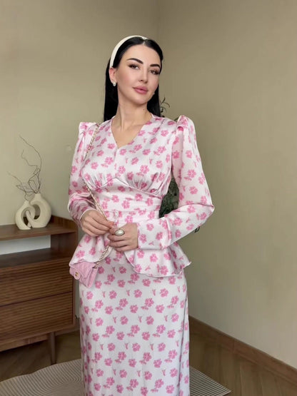 Rosée Floral Maxi Dress