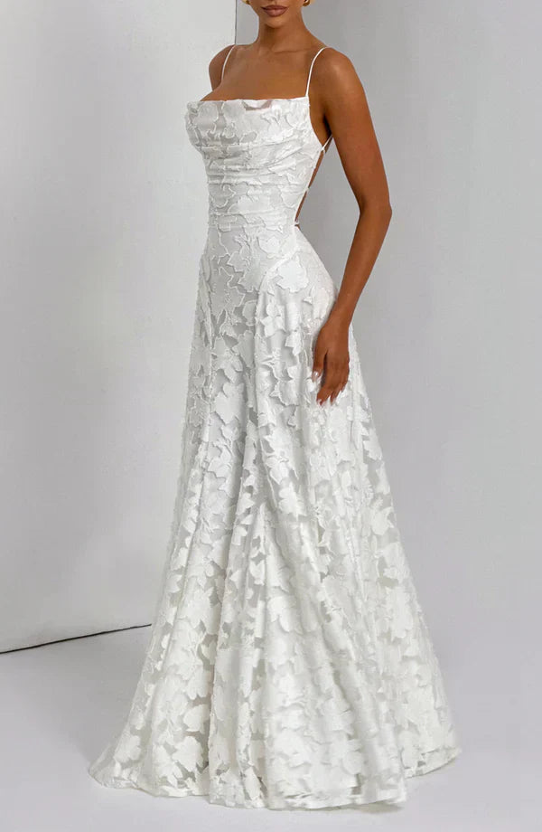 "Flora" Maxikleid