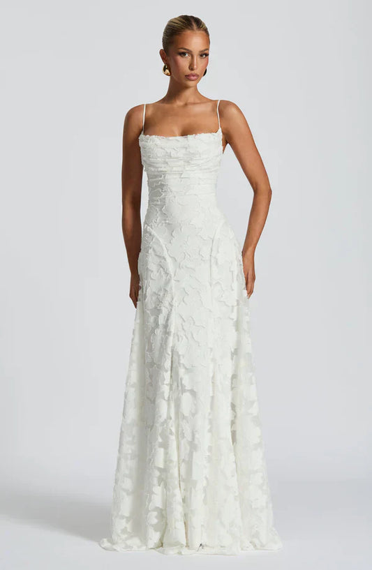 "Flora" Maxikleid