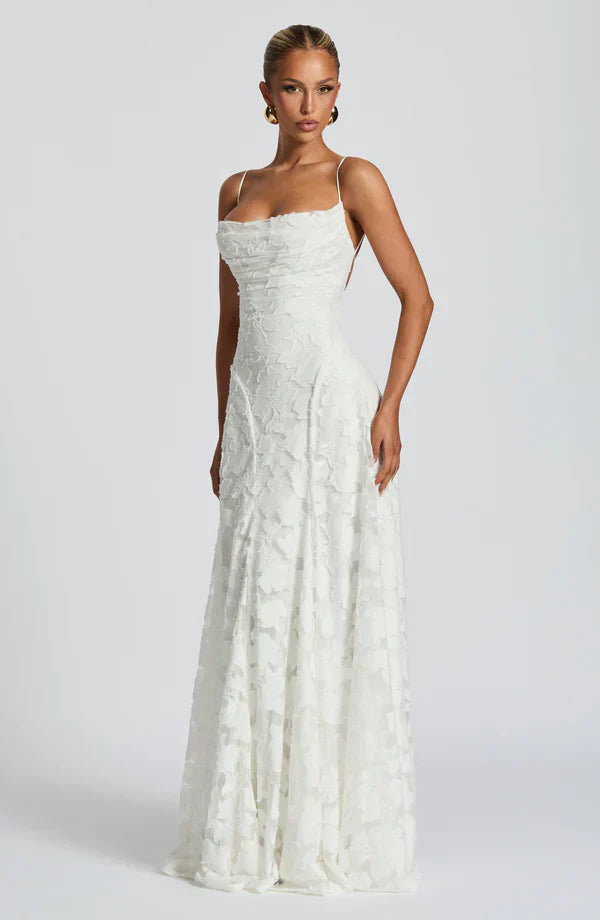 "Flora" Maxikleid