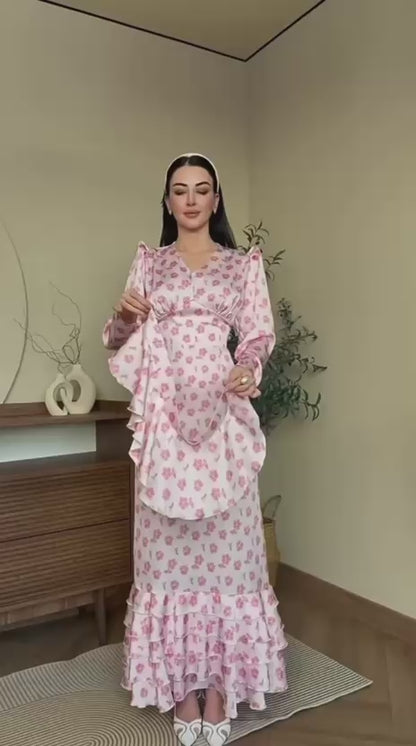 Rosée Floral Maxi Dress