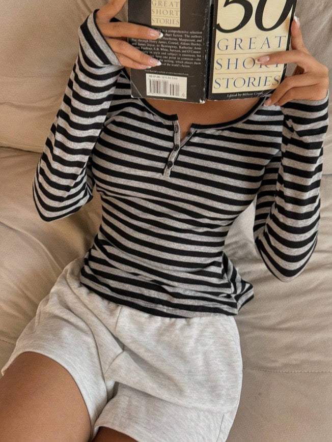 Striped Henley Longsleeve 3